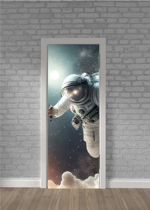 vinilo puerta astronauta